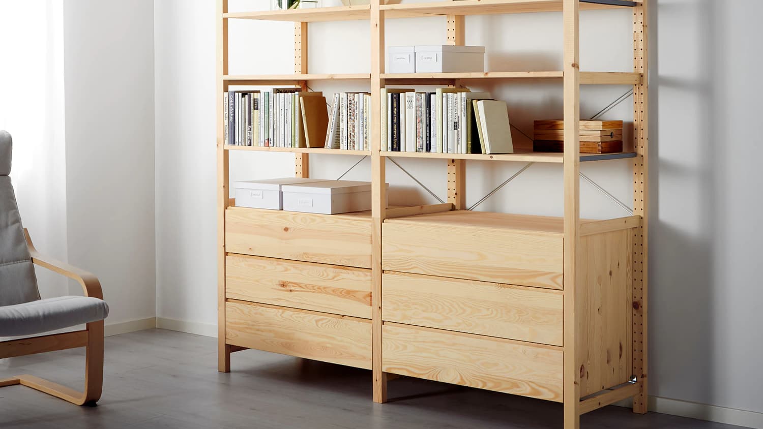 Ikea 2025 ivar bookshelf